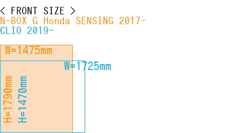 #N-BOX G Honda SENSING 2017- + CLIO 2019-